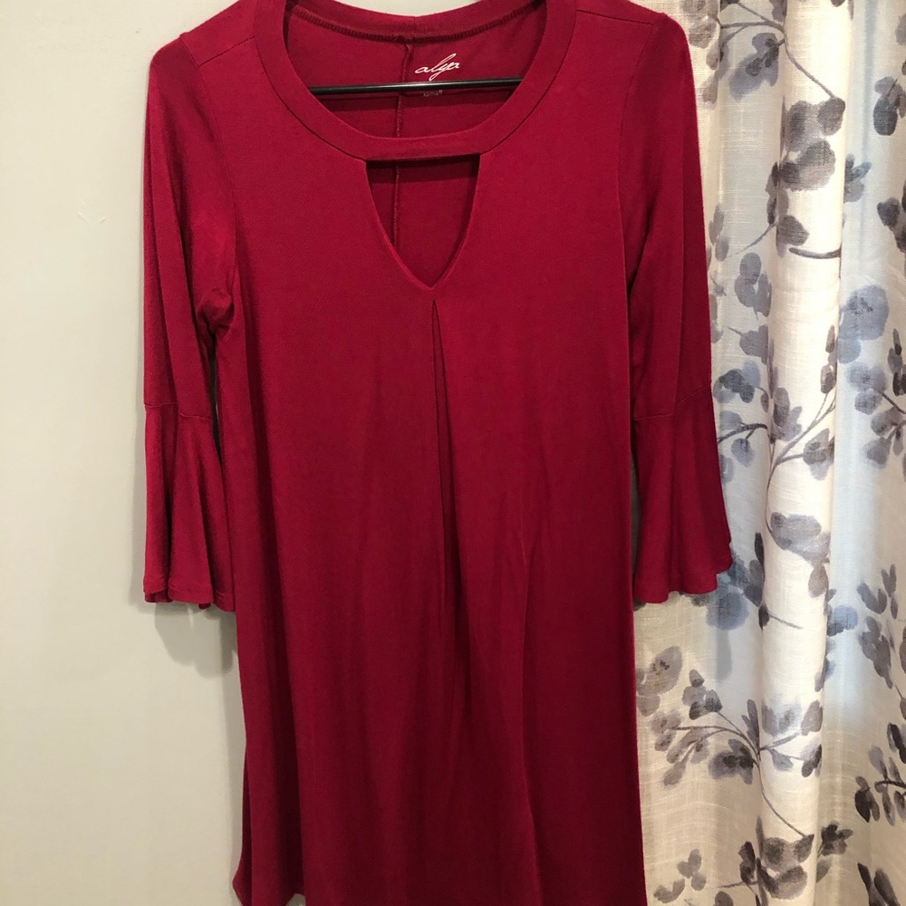 dress with wider sleeves